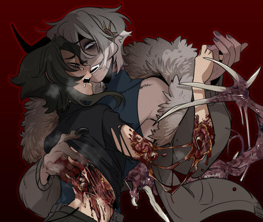 Couple + heavy gore: 250 USD